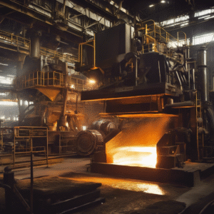 ¿Qué criterios metalúrgicos influyen en la selección de la granulometría de la carga metálica?